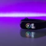 black Xiaomi Mi fitness tracker