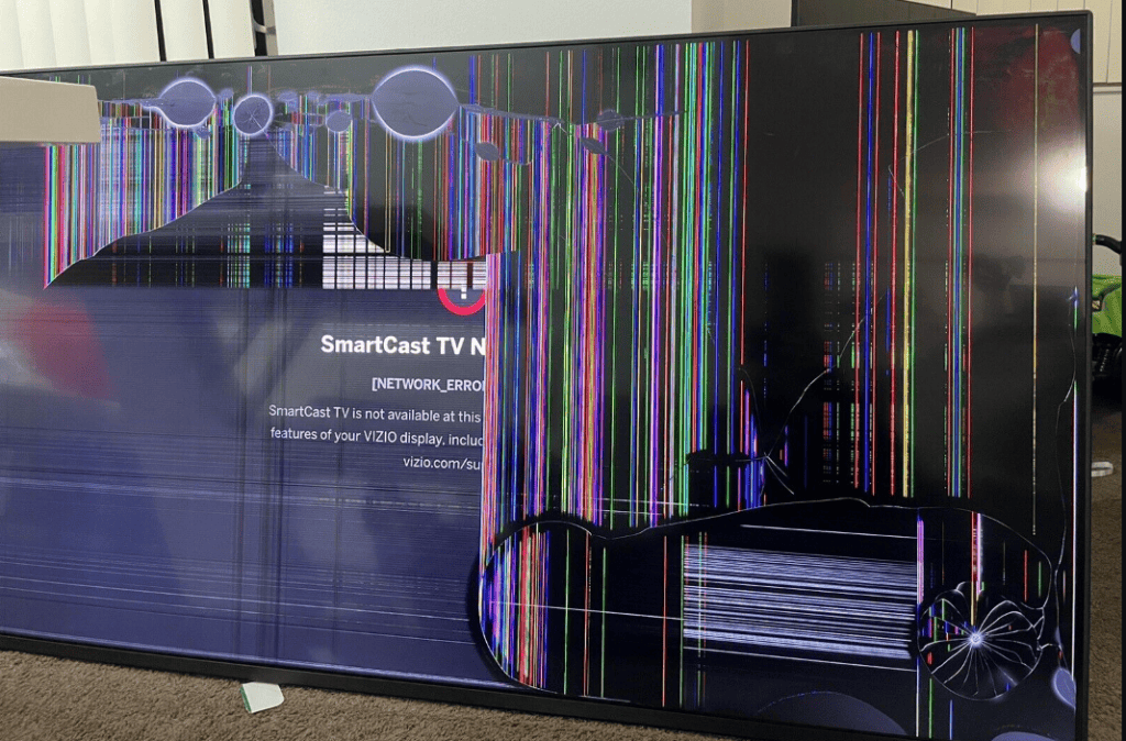 Broken TV